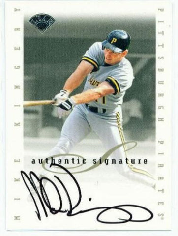 Mike Kingery 1996 Leaf Extended AUTOGRAPH Pirates - redrum comics