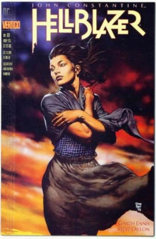 HellBlazer #65 Garth Ennis Steve Dillon 1993 Glenn Fabry Preacher Constantine - redrum comics