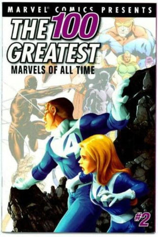 Marvel 100 Greatest Comics Fantastic Four #1 reprint - redrum comics