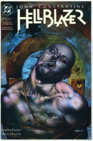 HellBlazer #57 Garth Ennis Steve Dillon 1992 Glenn Fabry Preacher Constantine - redrum comics