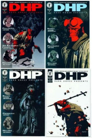 Hellboy Dark Horse Presents DHP 88 89 90 91 The Wolves of Saint August Set 1994 - redrum comics