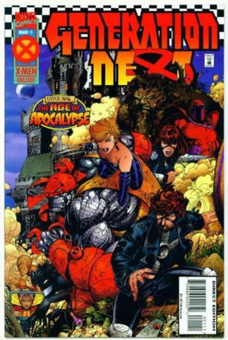 Generation Next #1 Age of Apocalypse X-Men Marvel 1995 - redrum comics