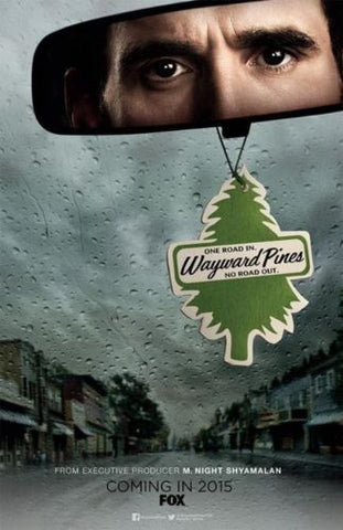 Wayward Pines SDCC 2014 Exclusive FOX TV 11"x17" Promo Poster Matt Dillon - redrum comics