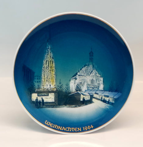 Rosenthal Germany Weihnachten Christmas 1964 Porcelain Collector Plate