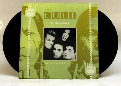 The Cult She Sells Sanctuary RARE 2x Double Vinyl 12" Veritgo Canada pressing - redrum comics