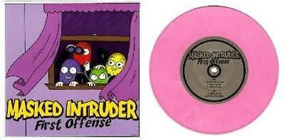 Masked Intruder First Offense 7" on PINK VINYL with lyric sheet limited to 250