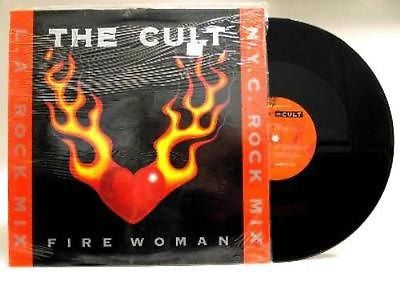 The Cult Fire Woman LA NYC Rock Mix 12" Vinyl Single 1989 Ian Astbury - redrum comics