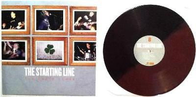 The Starting Line Early Years Red/Brown split Vinyl LP New Sealed Punk Rock - redrum comics