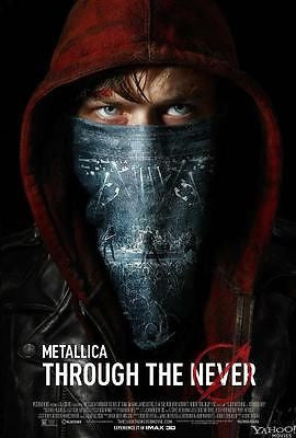 Metallica Through The Never Movie 13.5"x20" IMAX 3D Promo Poster - redrum comics