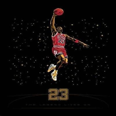 Michael Jordan #23 The Legend Lives On Artist Proof Signed print by Tracie Ching - redrum comics