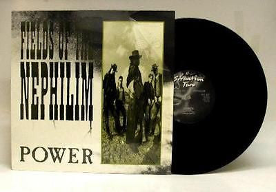 Fields of the Nephilim Power 12" Vinyl Single 1986 Darkwave Sisters of Mercy - redrum comics