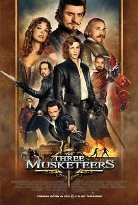 The Three Musketeers 3D 2011 11x17 Movie Poster Orlando Bloom - redrum comics