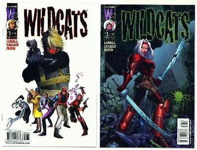 Wildcats #1 Variant Cover set 1999 Travis Charest - redrum comics