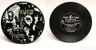 Alien Sex Fiend Dead & Buried 1984 7" Vinyl Picture Disc Gothic Punk - redrum comics
