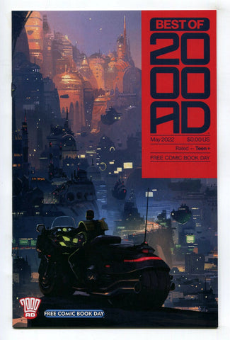 Best Of 2000 AD Issue Zero Free Comic Book Day FCBD 2022 Rebellion Judge Dredd