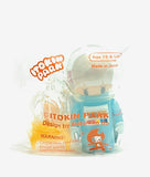 ITOKIN PARK Glow Light Blue Astronaut & Lander Sofubi Set Kazuhiko Ito