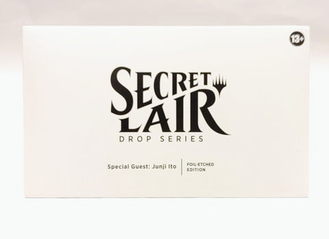 Magic The Gathering Secret Lair Junji Ito Foil Etched Japanese Sealed Card Set