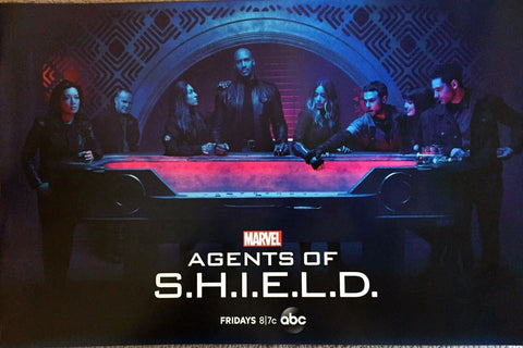 SDCC 2019 Marvel Comics AGENTS OF SHIELD 13"x20" Promo Poster ABC TV MCU