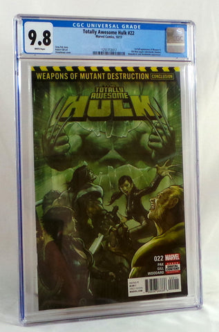 Totally Awesome Hulk #22 1st Full Appearance Weapon H CGC 9.8 NM