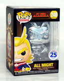 Funko Pop! My Hero Academia: All Might #248 Silver Chrome Funimation Exclusive