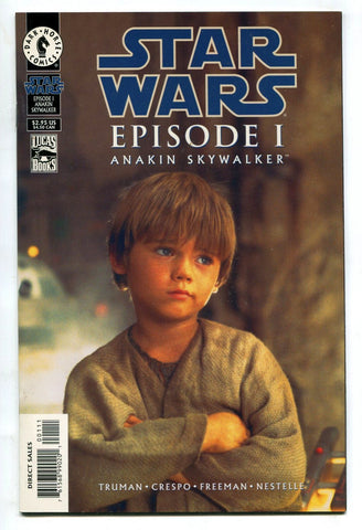 Star Wars Episode 1 Anakin Skywalker Photo Cover NM 1999 Dark Horse Comics