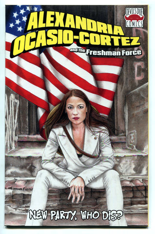 Alexandria Ocasio-Cortez and the Freshman Force #1 AOC Midtown Comics Variant NM