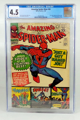 Amazing Spider-Man #38 1966 CGC 4.5 Marvel 1966 2nd Cameo Mary Jane Watson