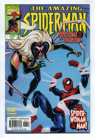 Amazing Spider-Man #6 Mackie Byrne New Spider-Woman Dr Octopus 1999