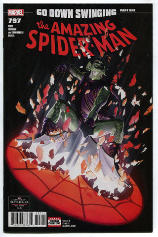 The Amazing Spider-man #797 Alex Ross Marvel Comics 2018 NM Red Goblin