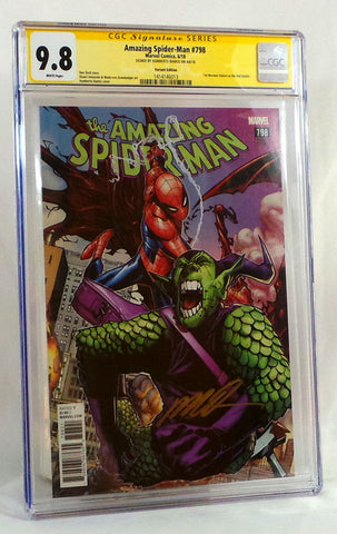 Amazing Spider-Man #798 CGC 9.8 NM Ramos Signed Variant Cover 1st Red Goblin