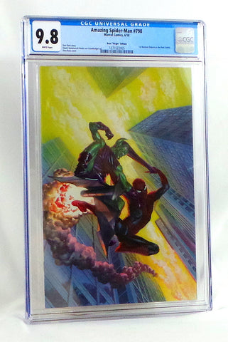 Amazing Spider-Man #798 CGC 9.8 NM Alex Ross Virgin Variant Cover 1st Red Goblin - redrum comics