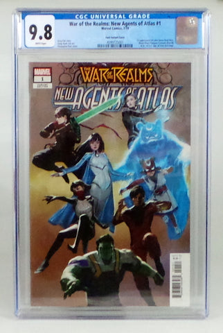 War of the Realms: New Agents of Atlas #1 Park 1:25 Variant CGC 9.8 2019