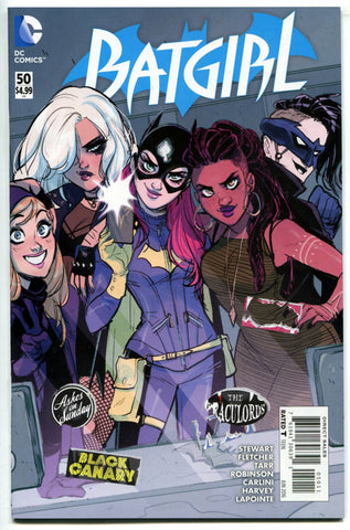 BATGIRL #50 DC Comics 2016 NM Black Canary Velvet Tiger The Fugue
