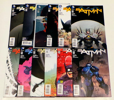 Batman New 52 SuperHeavy #41 - 51 run set lot 1st Mr Bloom Snyder Capullo DC