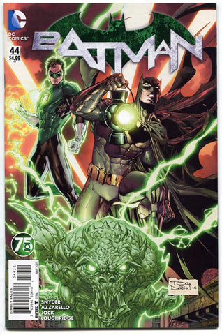 Batman #44 New 52 Green Lantern 75th Anniversary Variant Cover Mr Bloom NM - redrum comics