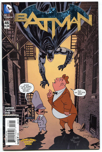 Batman #46 Looney Tunes Variant Cover VF DC Comics New 52 2015 Mr Bloo –  redrum comics