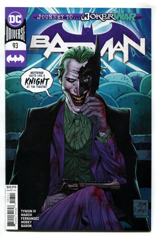 Batman #93 1st Harley VS Punchline fight DC Comics 2020 VF Joker War