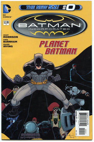 Batman Incorporated #0 Aaron Kuder Variant Planet Batman New 52 Grant Morrison - redrum comics