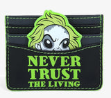 Loungefly Beetlejuice Never Trust the Living Sandworm Cardholder New w/Tags