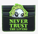 Loungefly Beetlejuice Never Trust the Living Sandworm Cardholder New w/Tags