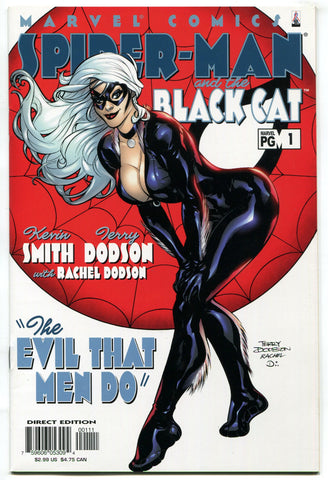 Spider Man and the Black Cat #1 Terry Dodson Kevin Smith 2002 Marvel NM