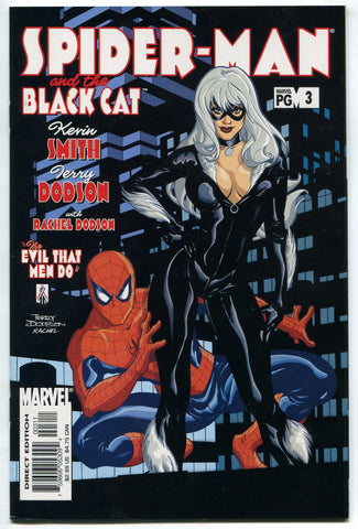 Spider Man and the Black Cat #3 Terry Dodson Kevin Smith 2002 Marvel NM