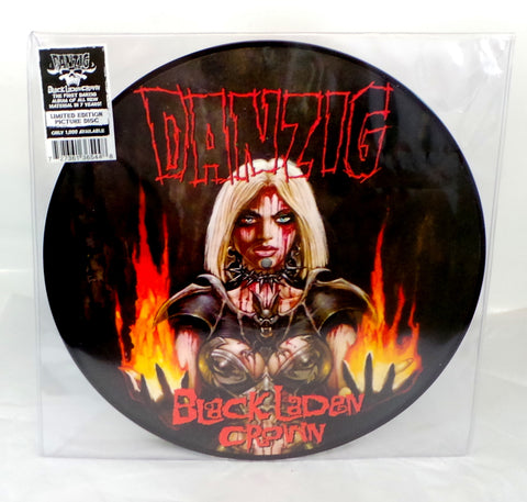 Danzig Black Laden Crown Vinyl Picture Disc LP Limited Edition Only 1000 Made