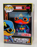 Funko Pop! Marvel Captain America #648 Target Black Light Exclusive Figure