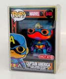 Funko Pop! Marvel Captain America #648 Target Black Light Exclusive Figure