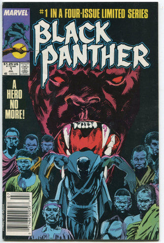 Black Panther #1 Fine Limited Series 1988 Marvel Comics - redrum comics