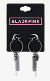 BLACKPINK K-Pop Band Chains Mini Hoop Earrings Jisoo Jennie Rose Lisa KPOP