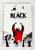 BLACK Vol 1 TPB by Kwanza Osajyefo with Limited Signed Mini Print Black Mask