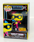 Funko Pop! DC Batman Animated Harley Quinn #371 Hot Topic Black Light Exclusive