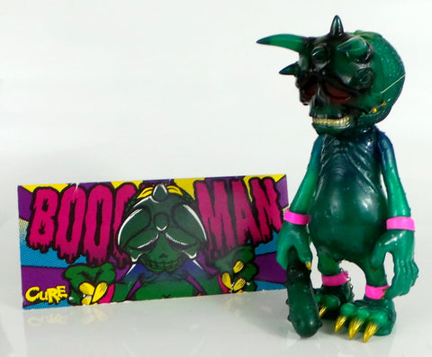 Cure Green Devil Boogie-Man Figure Sofubi Nagnagnag Bemon Toys Mvh Mishka